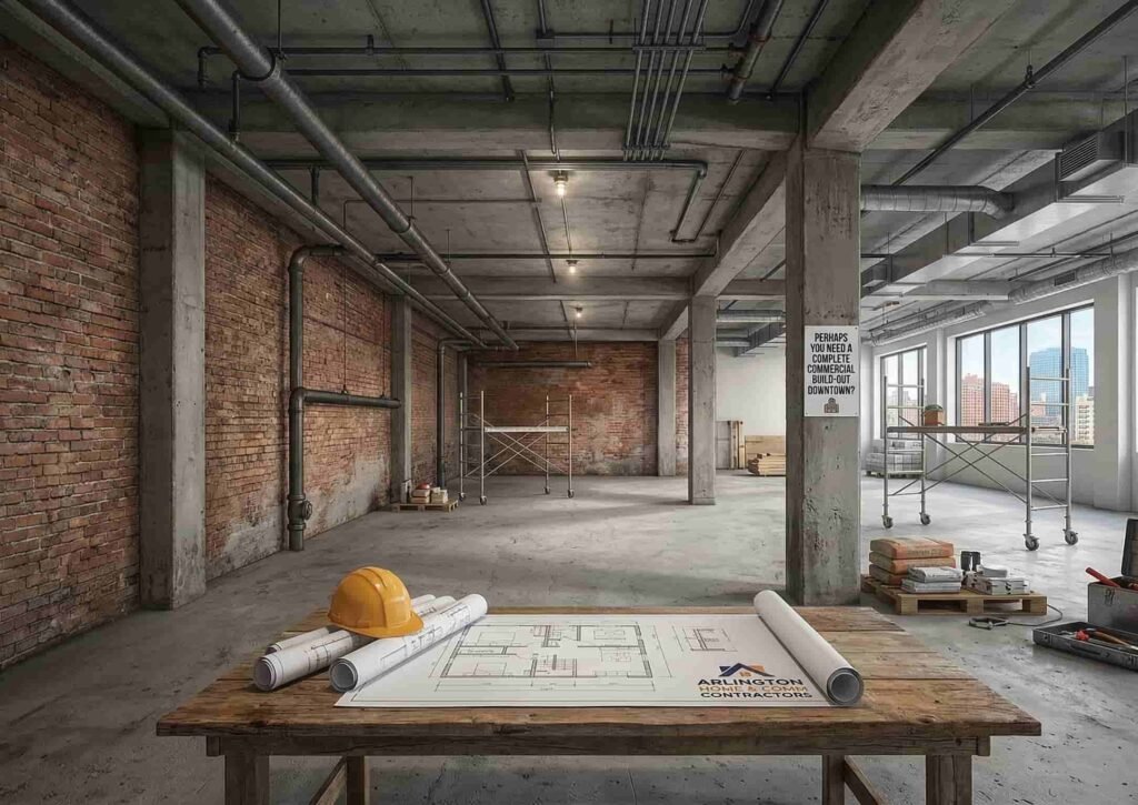 Commercial Build-Out by Arlington Remodeling Contractor