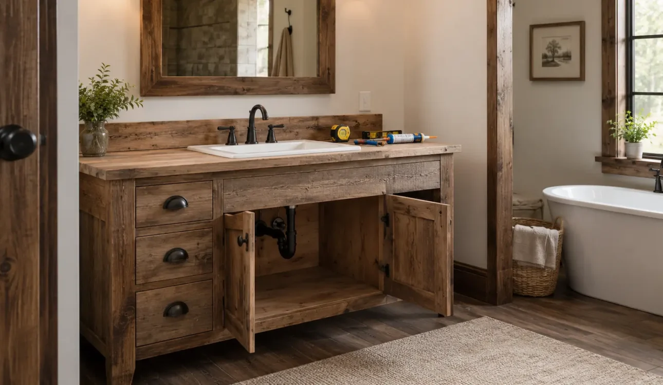 Handyman to Install Bathroom Vanity