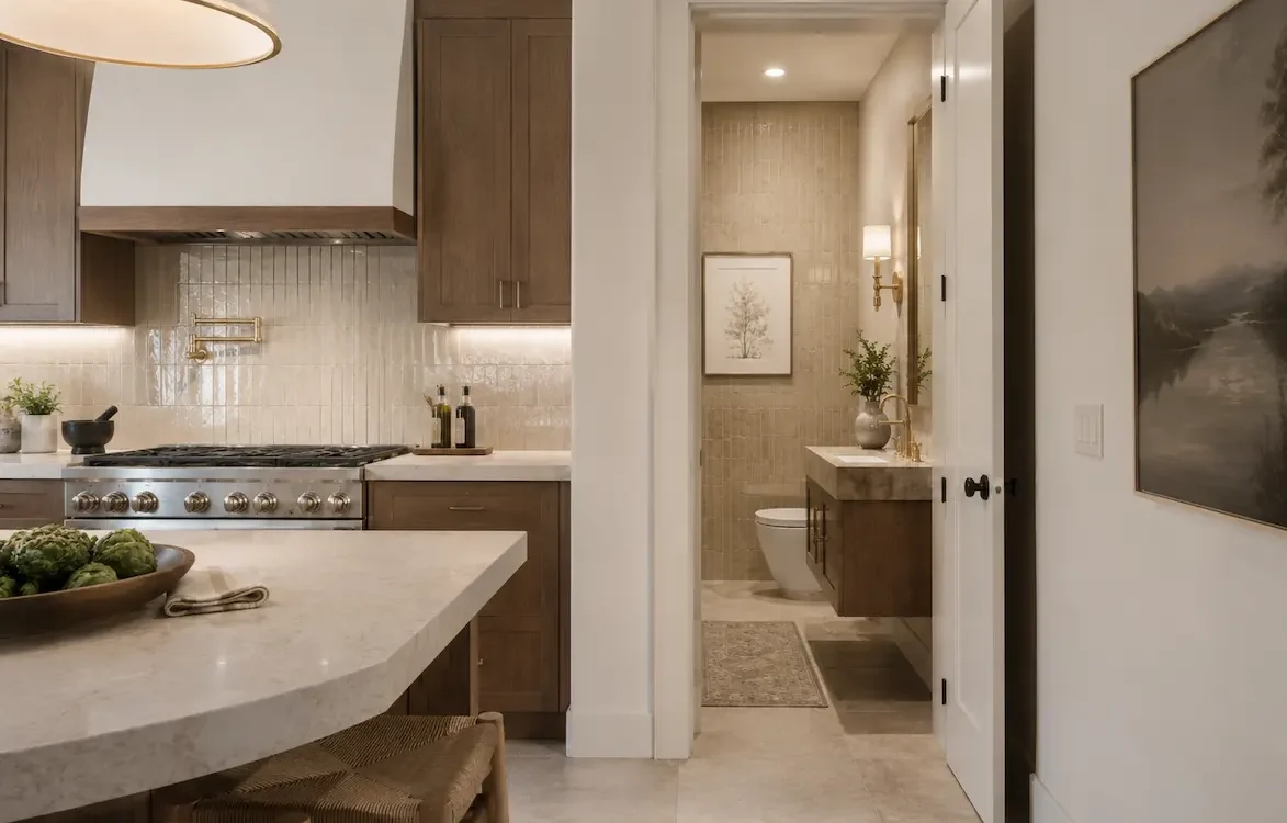 Kitchen Bathroom Tile Choices That Help a Home Feel More Cohesive-By-Azul Home Remodeling